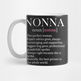 Nonna Definition Mug